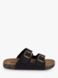 totes Double Buckle Slider Sandals