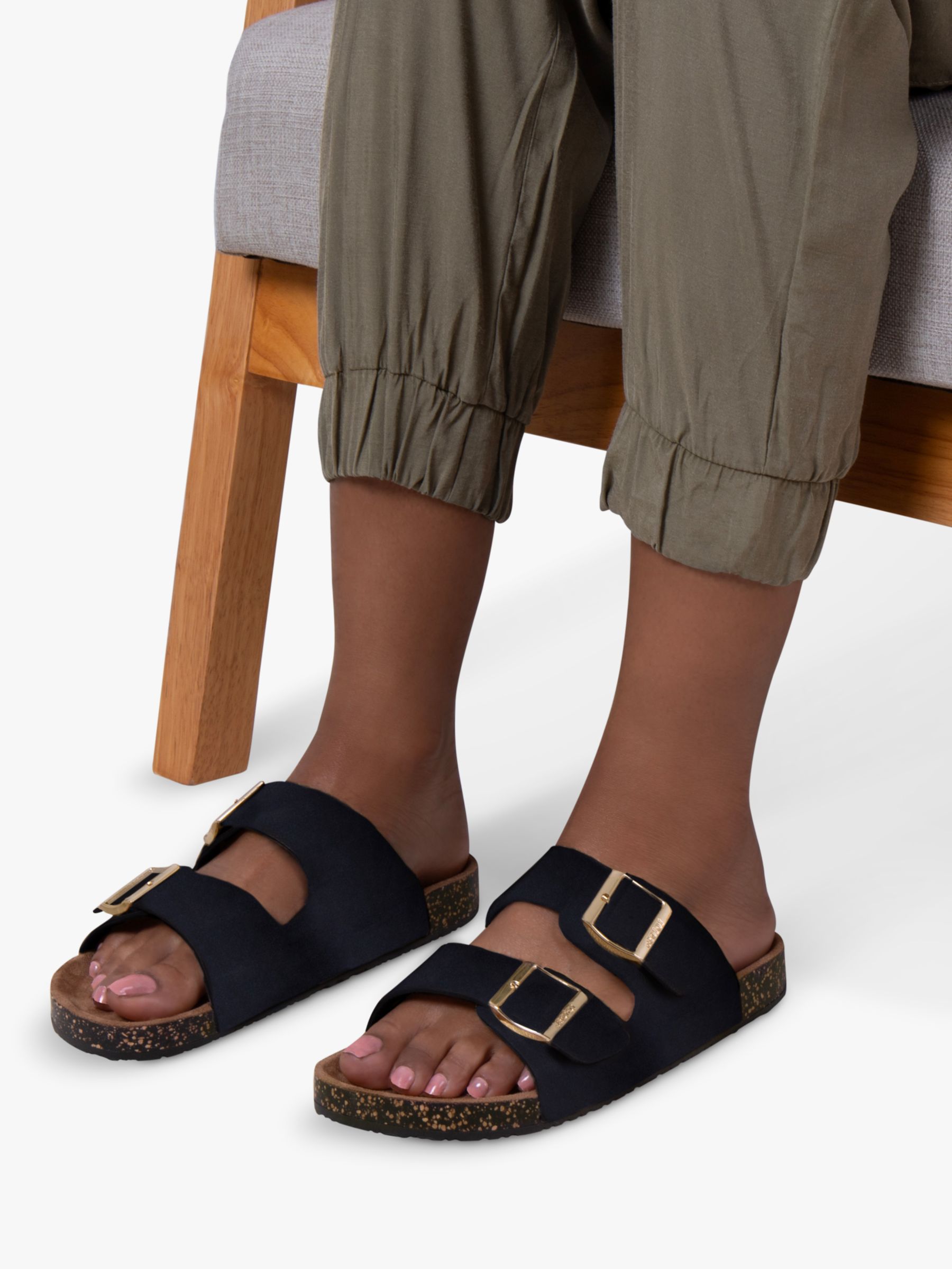 Buy totes Double Buckle Slider Sandals Online at johnlewis.com