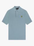 Lyle & Scott Kids' Plain Polo Shirt, Slate Blue