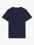 Lyle & Scott Kids' Plain T-Shirt, Navy