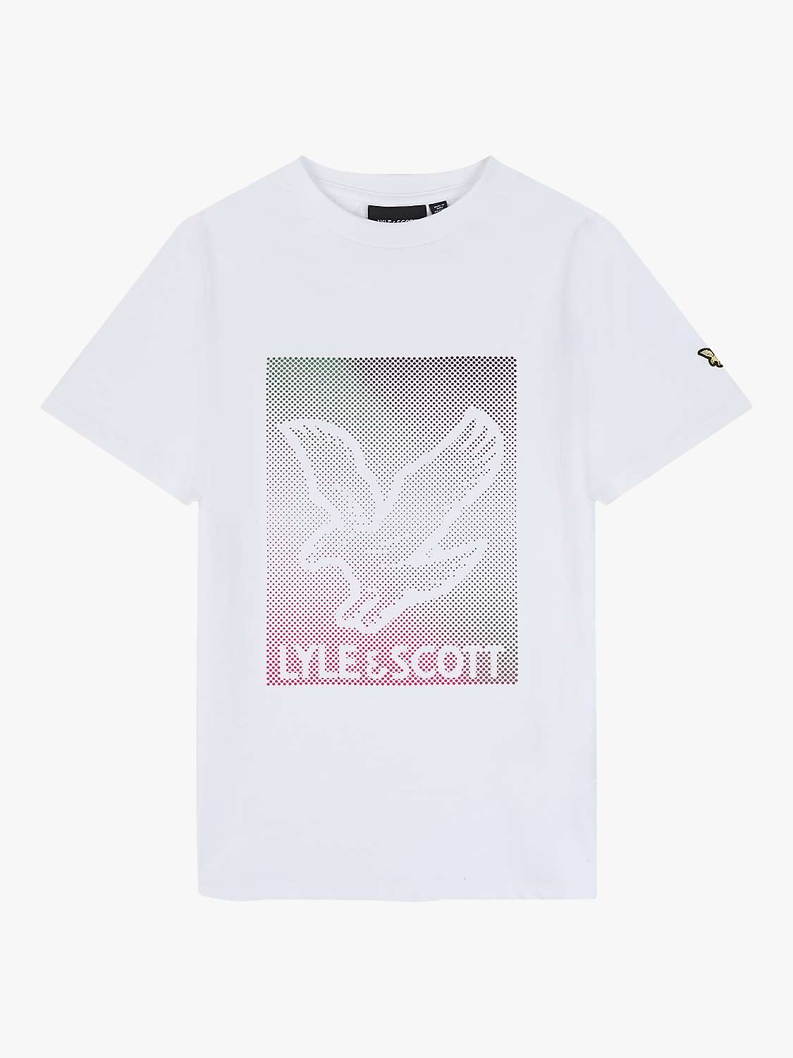 Buy Lyle & Scott Kids' Dotted Eagle Graphic T-Shirt Online at johnlewis.com