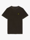 Lyle & Scott Kids' Towelling T-Shirt, Olive