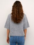 KAFFE Emilie Wool Blend Jumper, Grey Melange