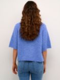 KAFFE Emilie Wool Blend Jumper, Vista Blue