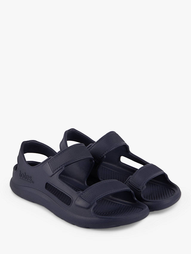totes Kids' SolBounce Sports Sandals, Navy