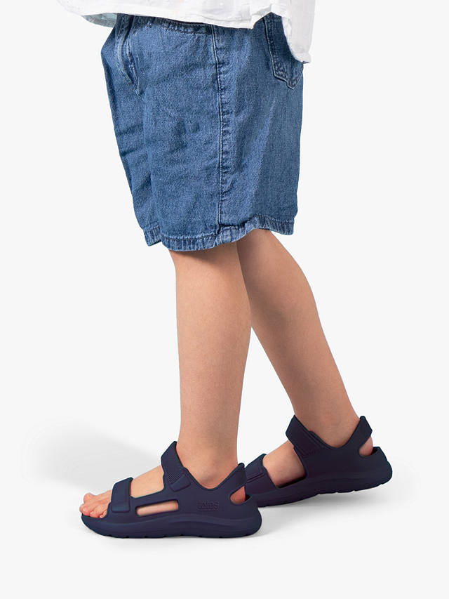totes Kids' SolBounce Sports Sandals, Navy