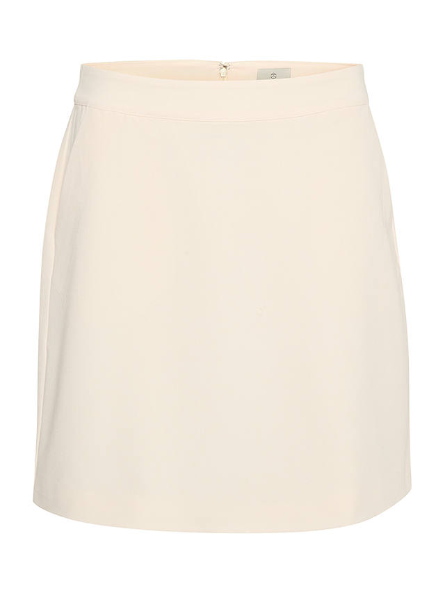 KAFFE Sakura Mini Skirt, Antique White