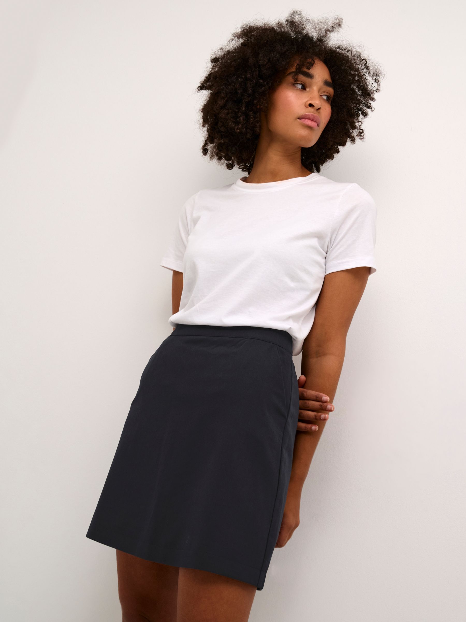 Buy KAFFE Sakura Mini Skirt Online at johnlewis.com