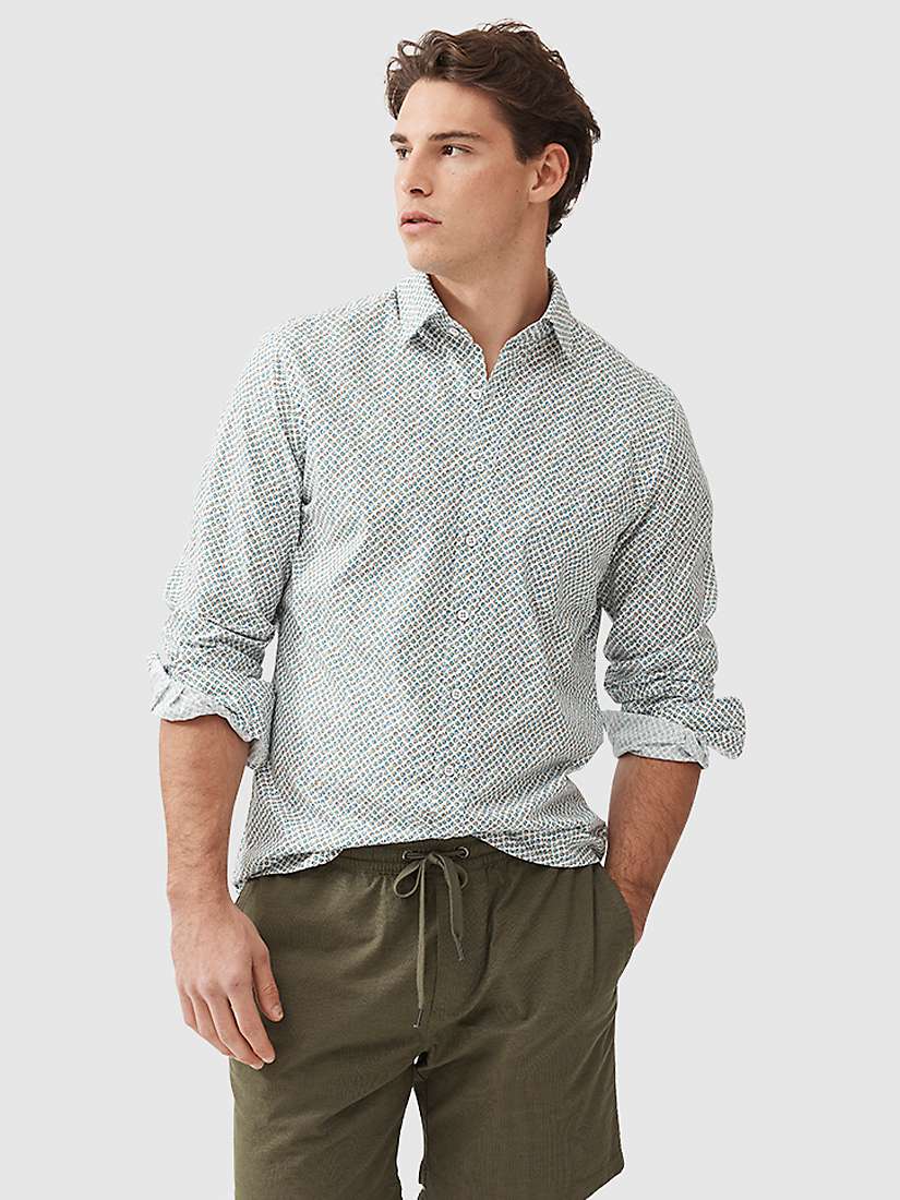 Buy Rodd & Gunn Underwood Cotton Slim Fit Long Sleeve Shirt Online at johnlewis.com