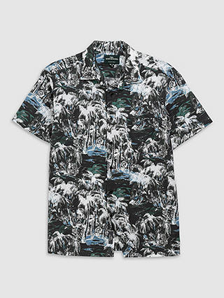 Rodd & Gunn Dakota Street Soft Cotton Regular Fit Short Sleeve Shirt, Twilight