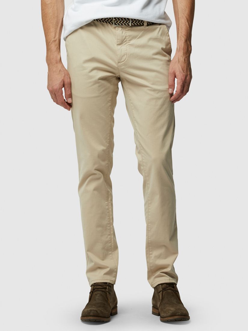 Rodd & Gunn Gunn Cotton Slim Fit Regular Leg Chinos, Pebble