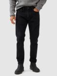 Rodd & Gunn Hira Short Length Slim Italian Denim Jeans, Coal