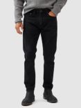 Rodd & Gunn Hira Regular Length Slim Italian Denim Jeans, Coal