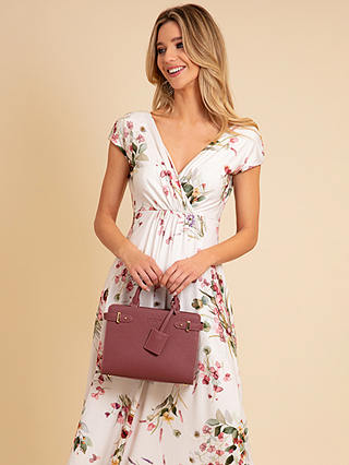 Alie Street Sophia Floral Maxi Dress, Pink/Multi