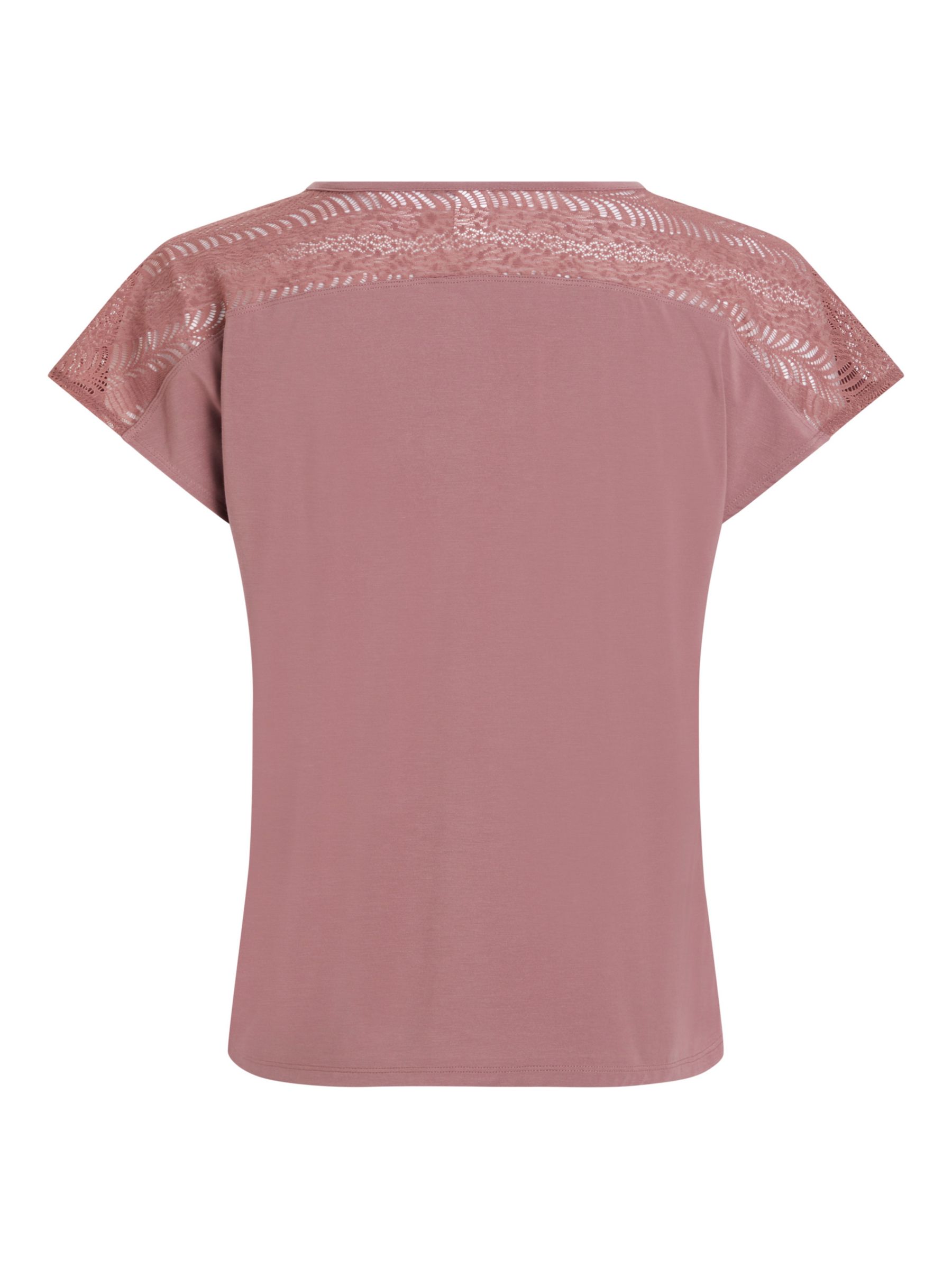 Buy Calvin Klein Lace Detail Pyjama Top Online at johnlewis.com