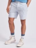 Aubin Stirtloe Chino Shorts, Blue Stripe