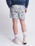 Aubin Wold Rugby Shorts, White Print