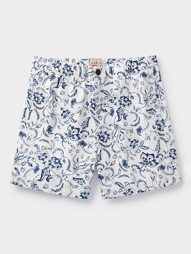 Aubin Wold Rugby Shorts, White Print