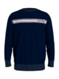 Tommy Hilfiger Track Stripe Lounge Sweatshirt, Desert Sky