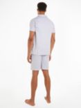 Tommy Hilfiger Dashed Jacquard Organic Cotton Shorts Pyjama Set, Grey