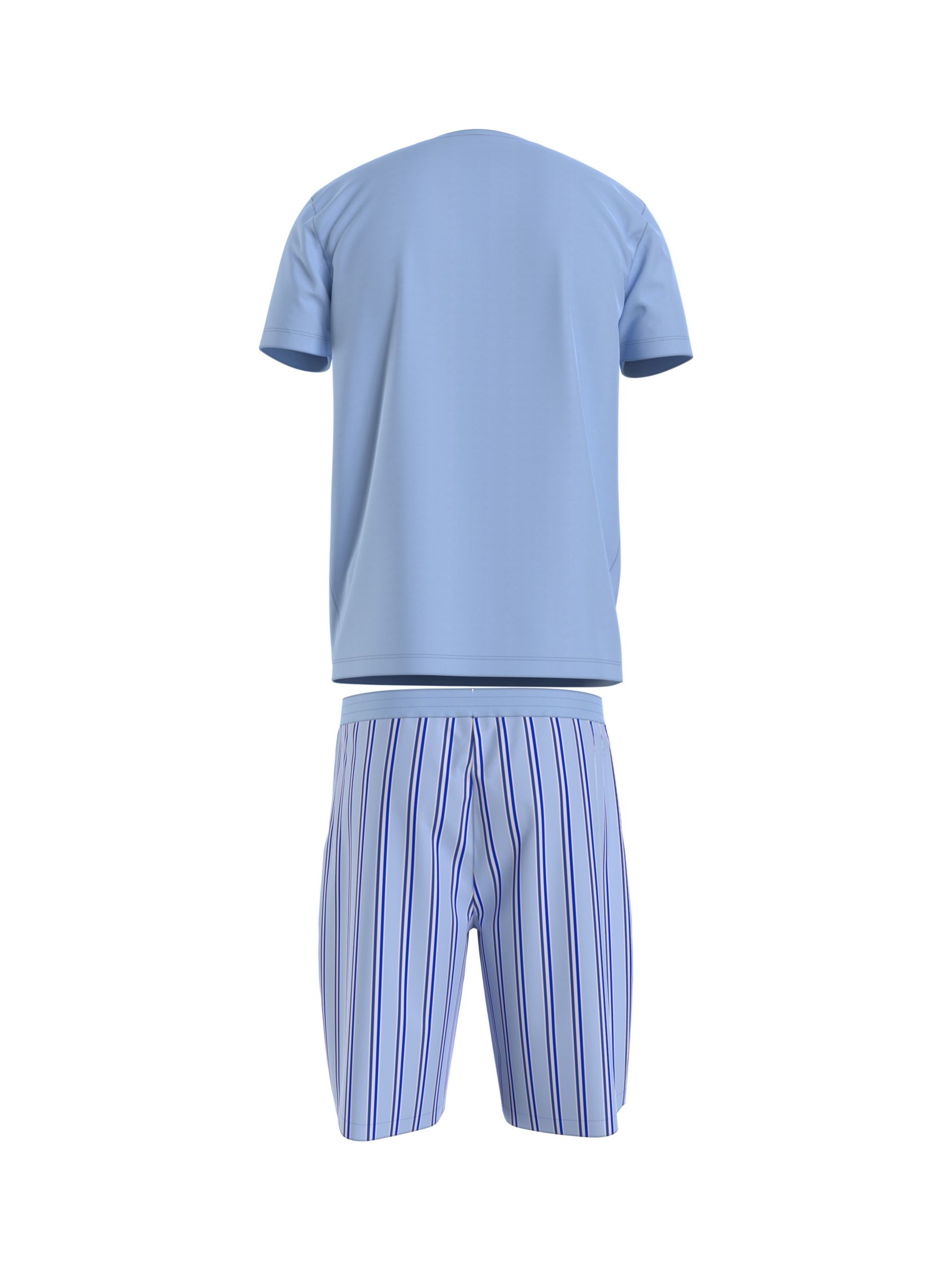 Tommy Hilfiger Woven Pyjama Set, Blue, L