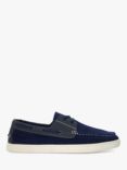 Dune Blaizerss Knit Boat Shoes, Navy