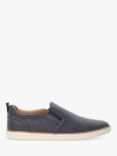 Dune Totals Perforated Slip On Trainers, Navy