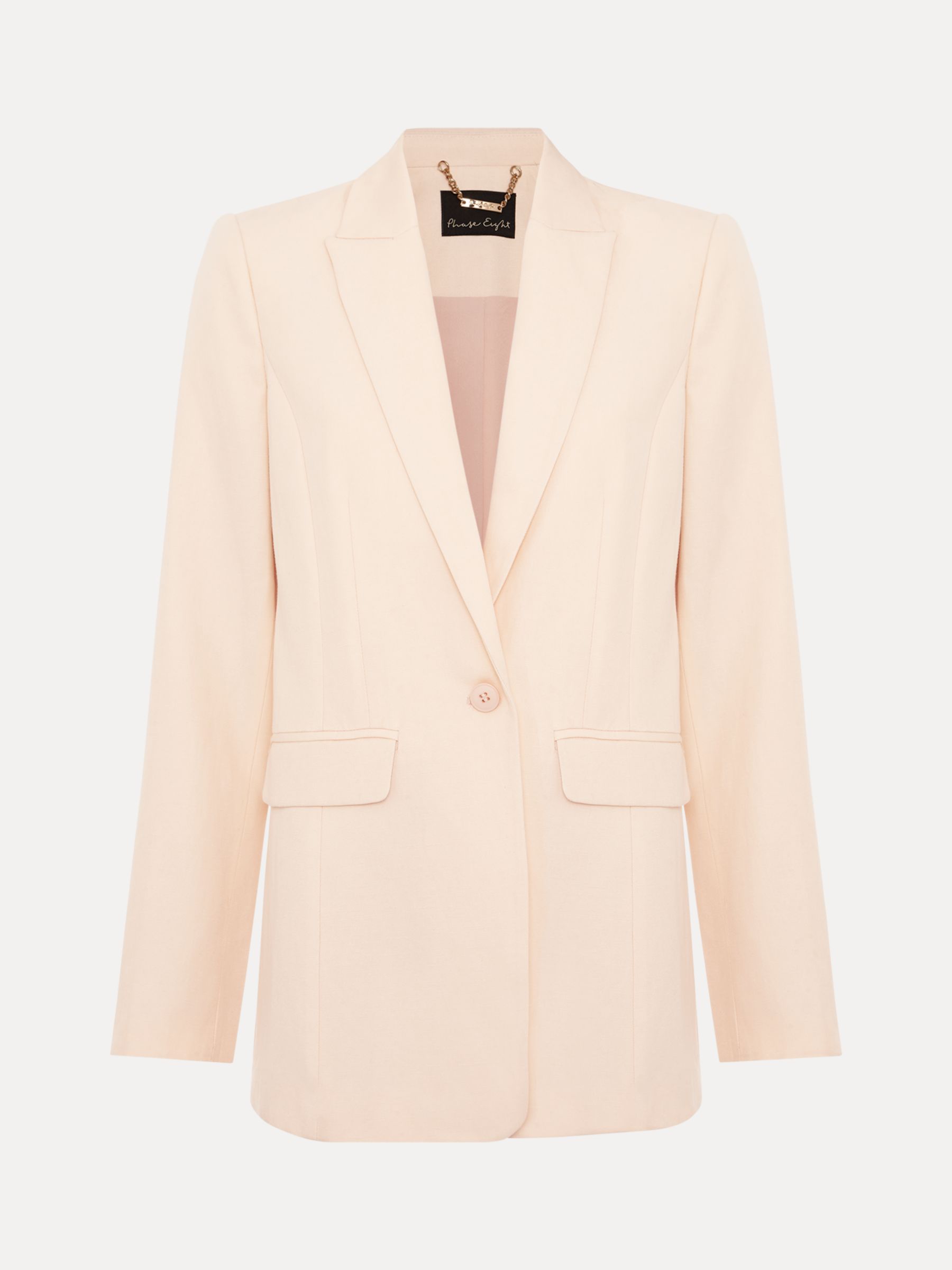 Phase Eight Bianca Suit Jacket, Soft Peach, 8