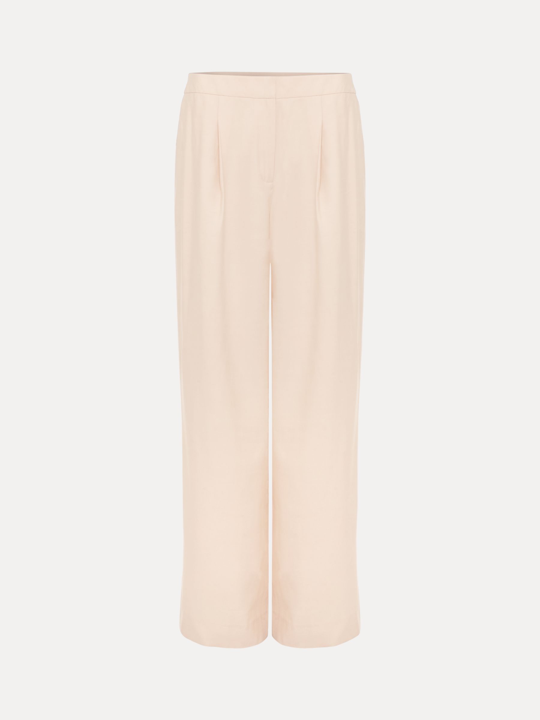 Phase Eight Bianca Wide Leg Trousers, Coral, 16