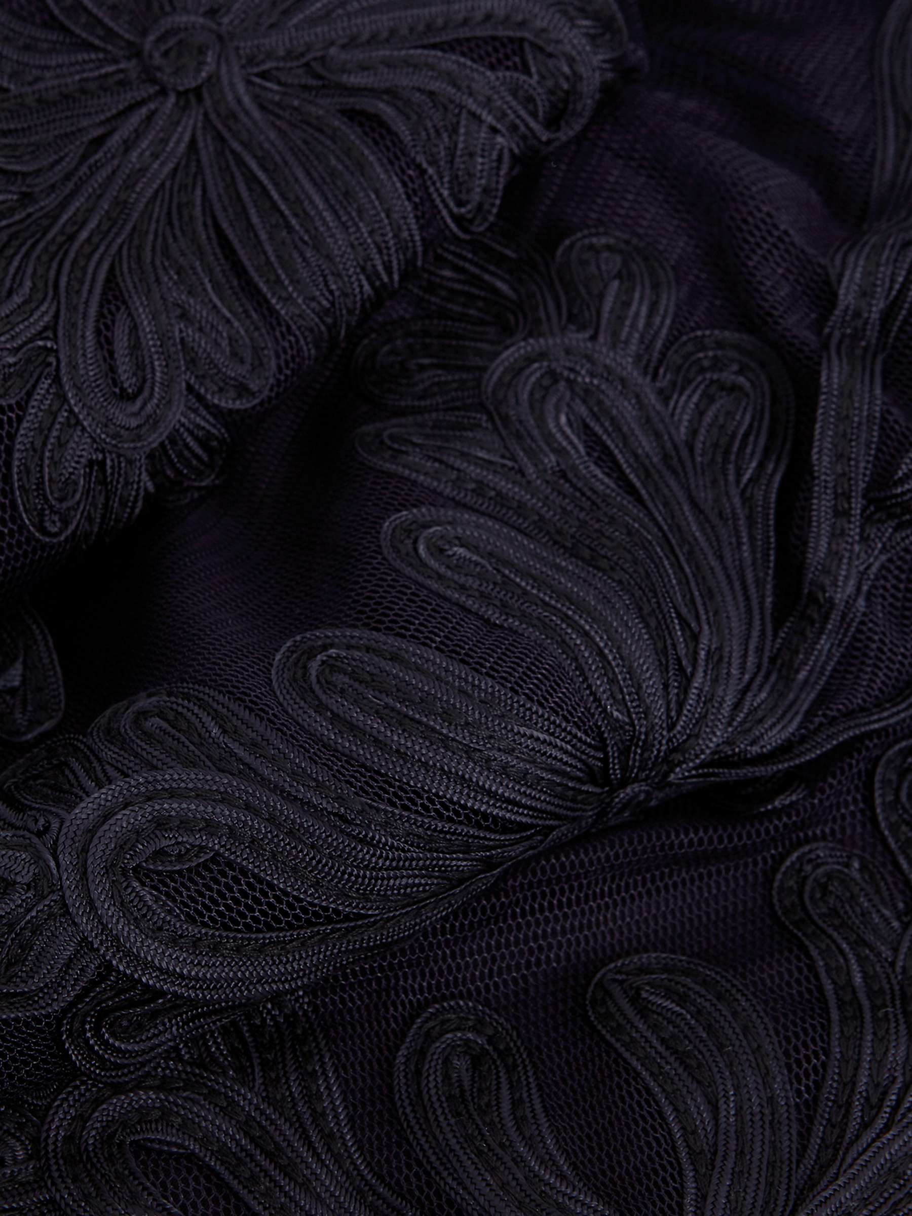 Buy Phase Eight Clara Tapework Wrap Midi Dress, Navy Online at johnlewis.com