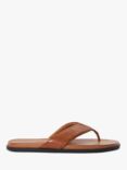 Dune Inspires Leather Toepost Sandal, Tan