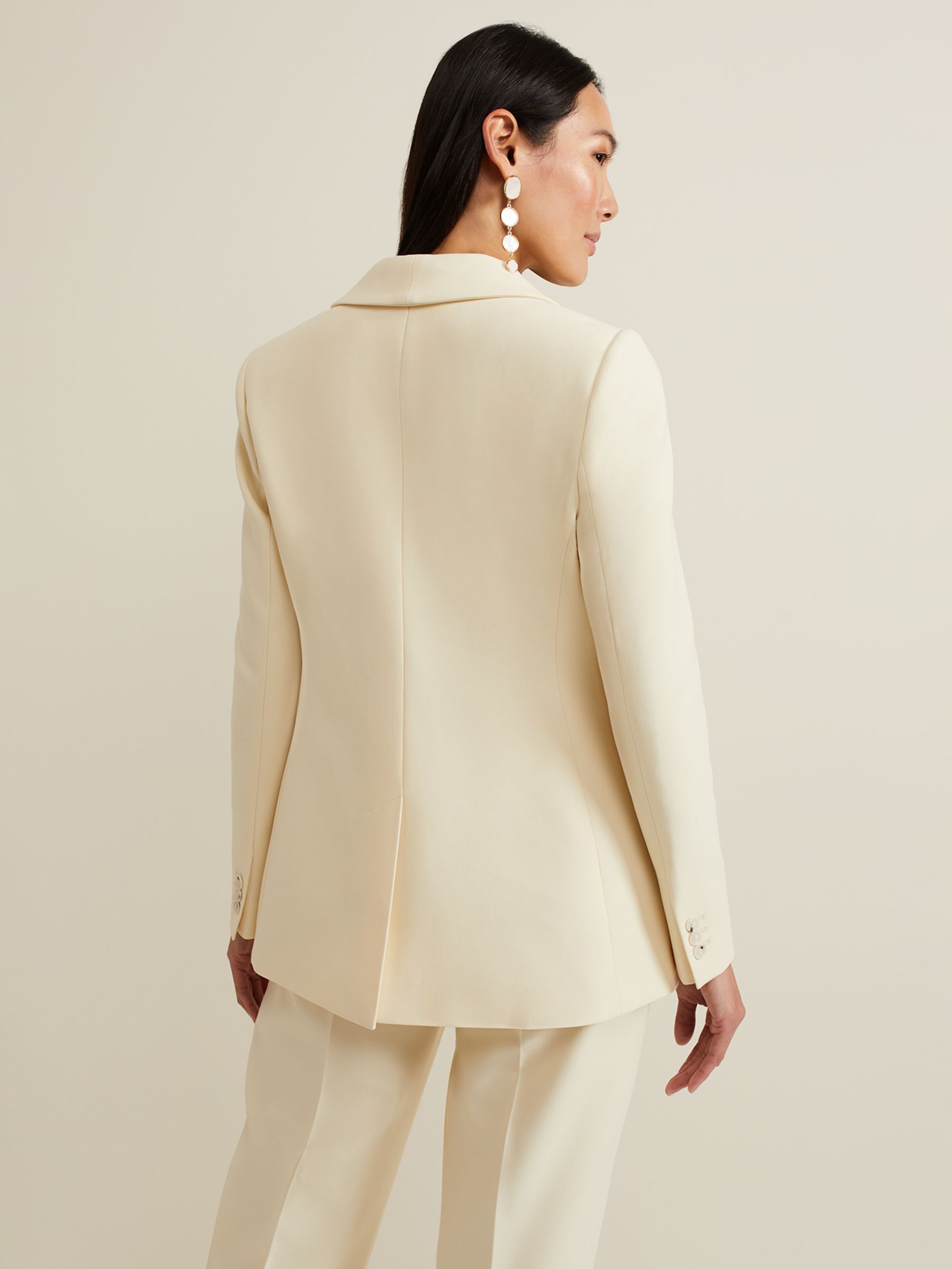 Buy Phase Eight Alexis Shawl Collar Suit Jacket, Yellow Online at johnlewis.com
