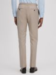 Reiss Dillon Plain Wool Blend Trousers, Stone