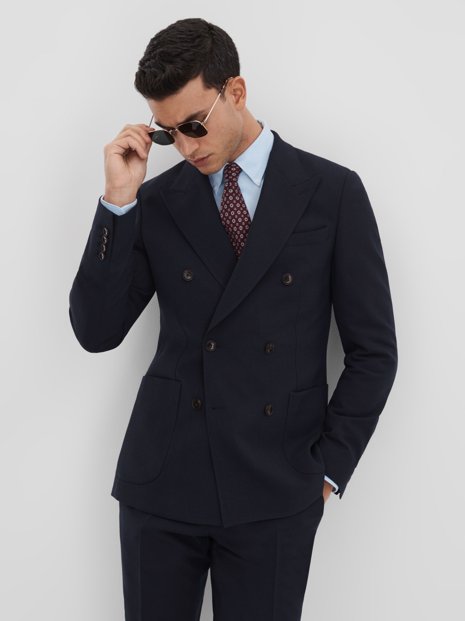 Buy Reiss Belmont Wool Blend Suit Jacket Online at johnlewis.com
