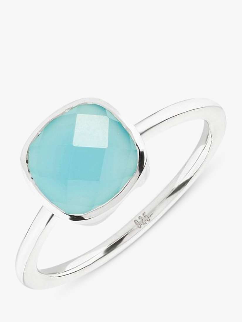 Buy Auree Mondello Aqua Ring, Silver Online at johnlewis.com