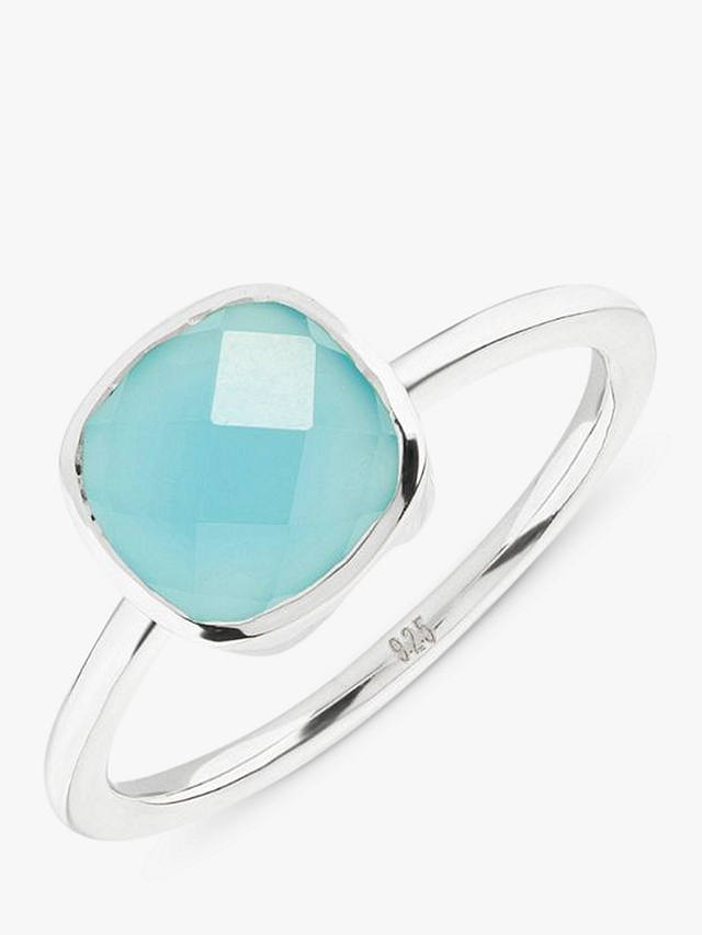Auree Mondello Aqua Ring, Silver