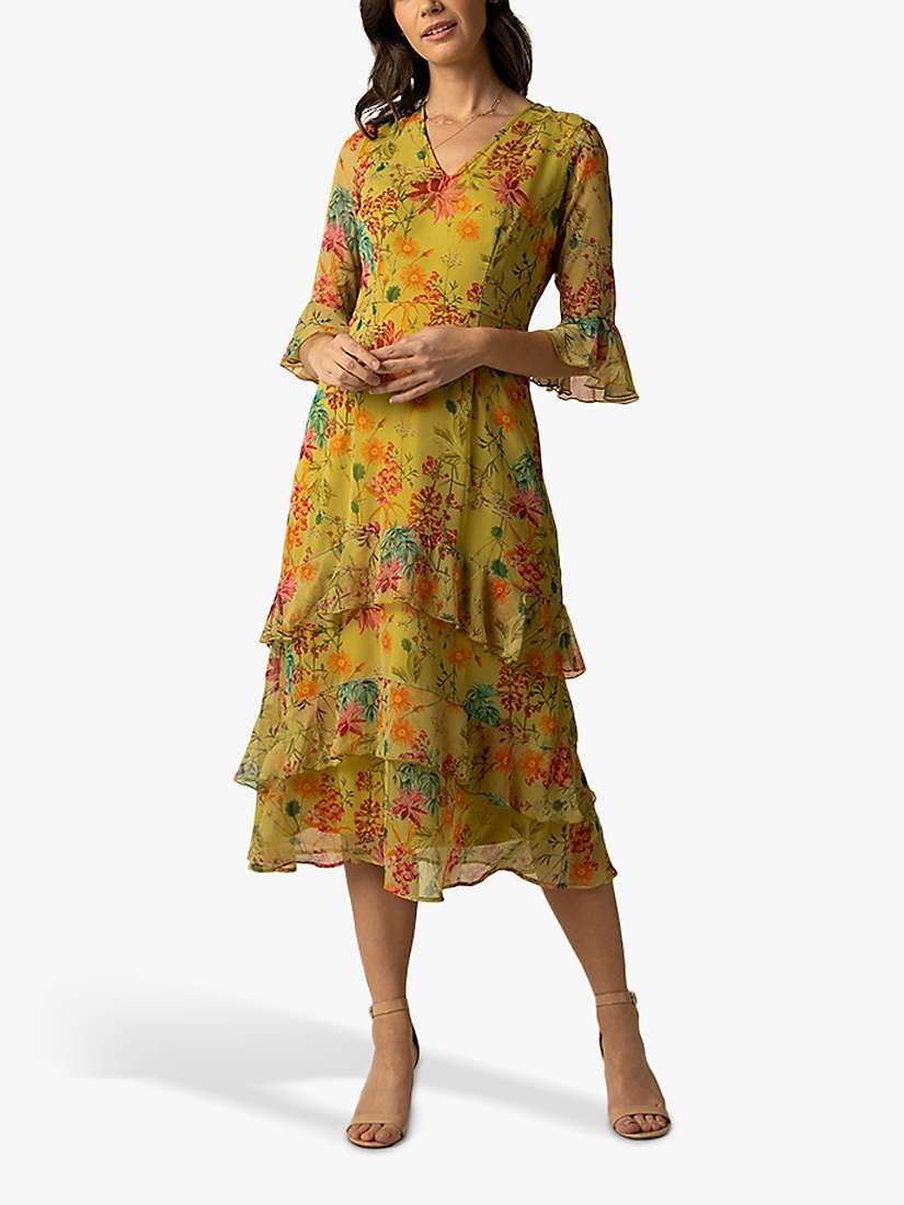Buy Raishma Alicia Floral Midi Dress Online at johnlewis.com