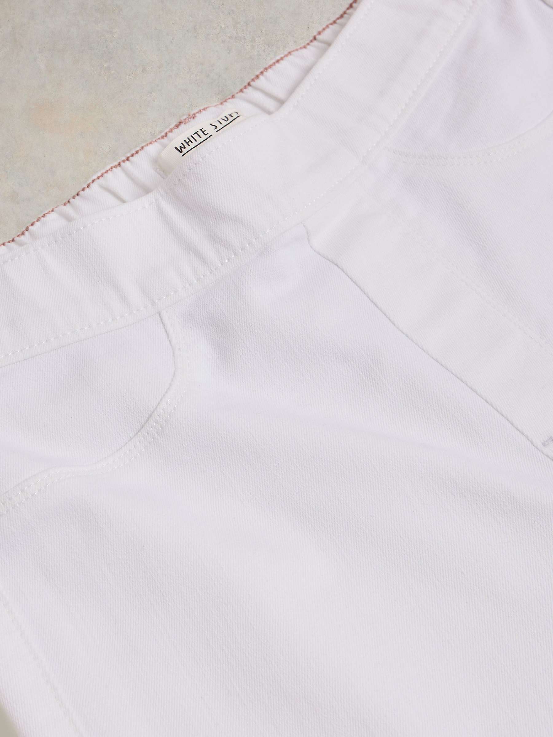 Buy White Stuff Cropped Janey Jeggings, Natural White Online at johnlewis.com