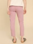 White Stuff Janey Cropped Jeggings, Mid Pink