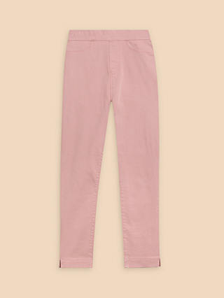 White Stuff Janey Cropped Jeggings, Mid Pink
