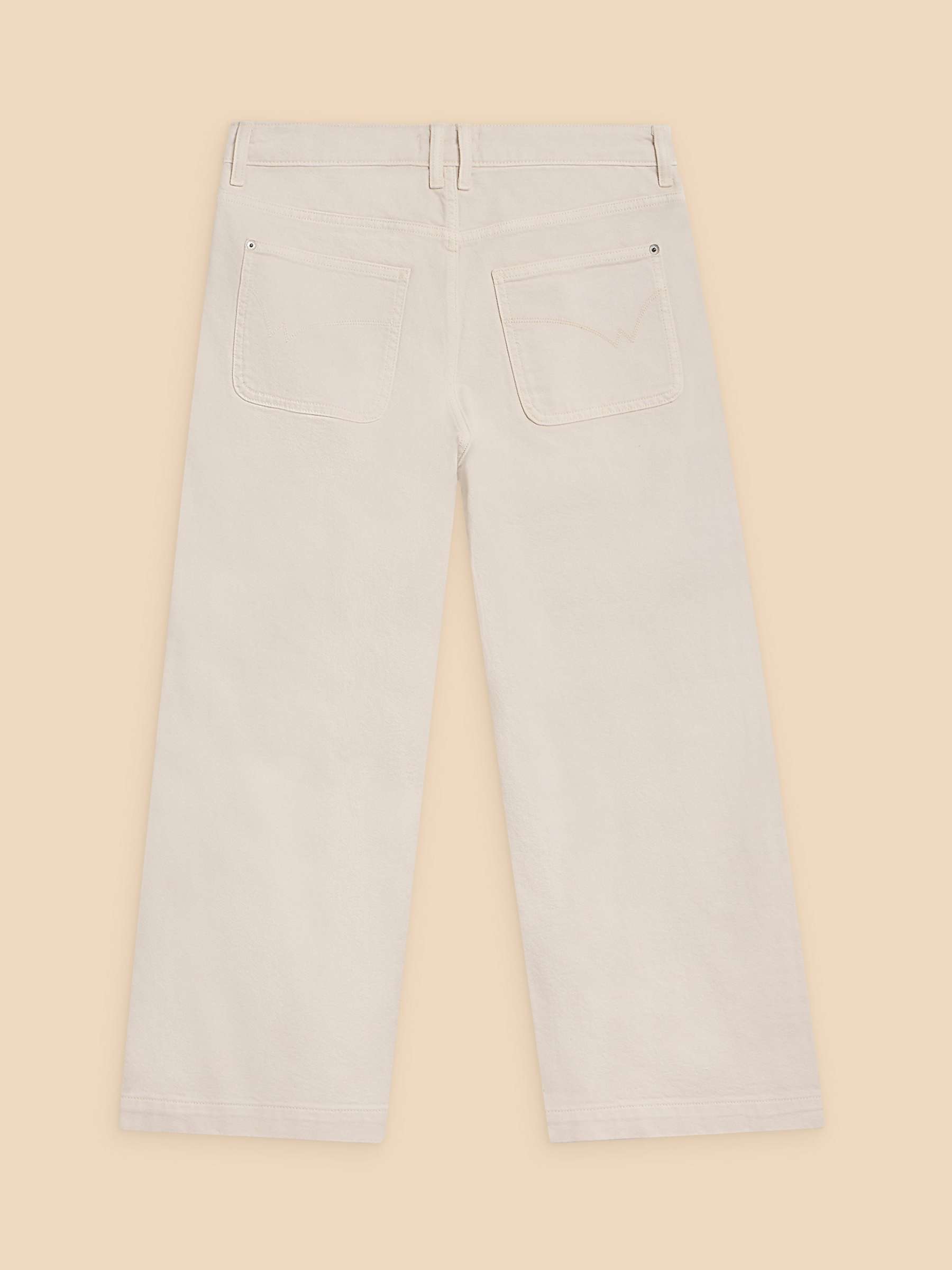 Buy White Stuff Tia Wide Leg Cropped Jeans Online at johnlewis.com