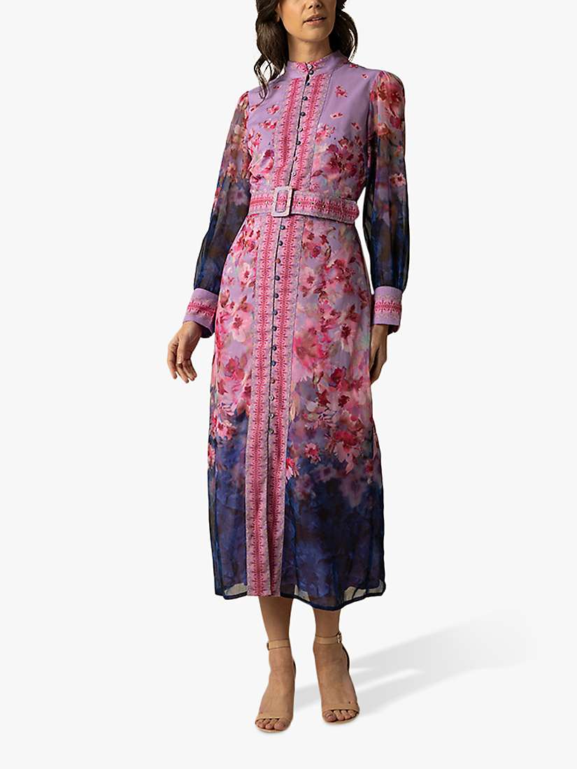 Buy Raishma Freya Floral Midi Dress Online at johnlewis.com