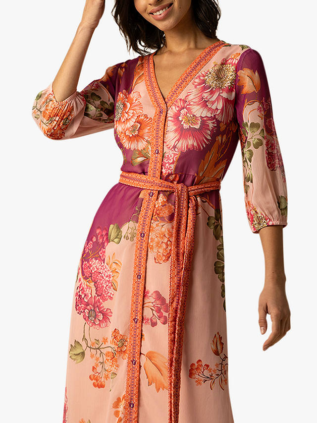 Raishma Margot Floral Midi Dress