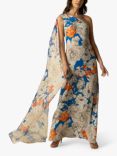 Raishma Celine Floral One Shoulder Maxi Dress