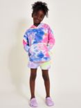 Monsoon Kids' Tie Dye Drawstring Shorts, Multi
