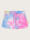 Monsoon Kids' Tie Dye Drawstring Shorts, Multi