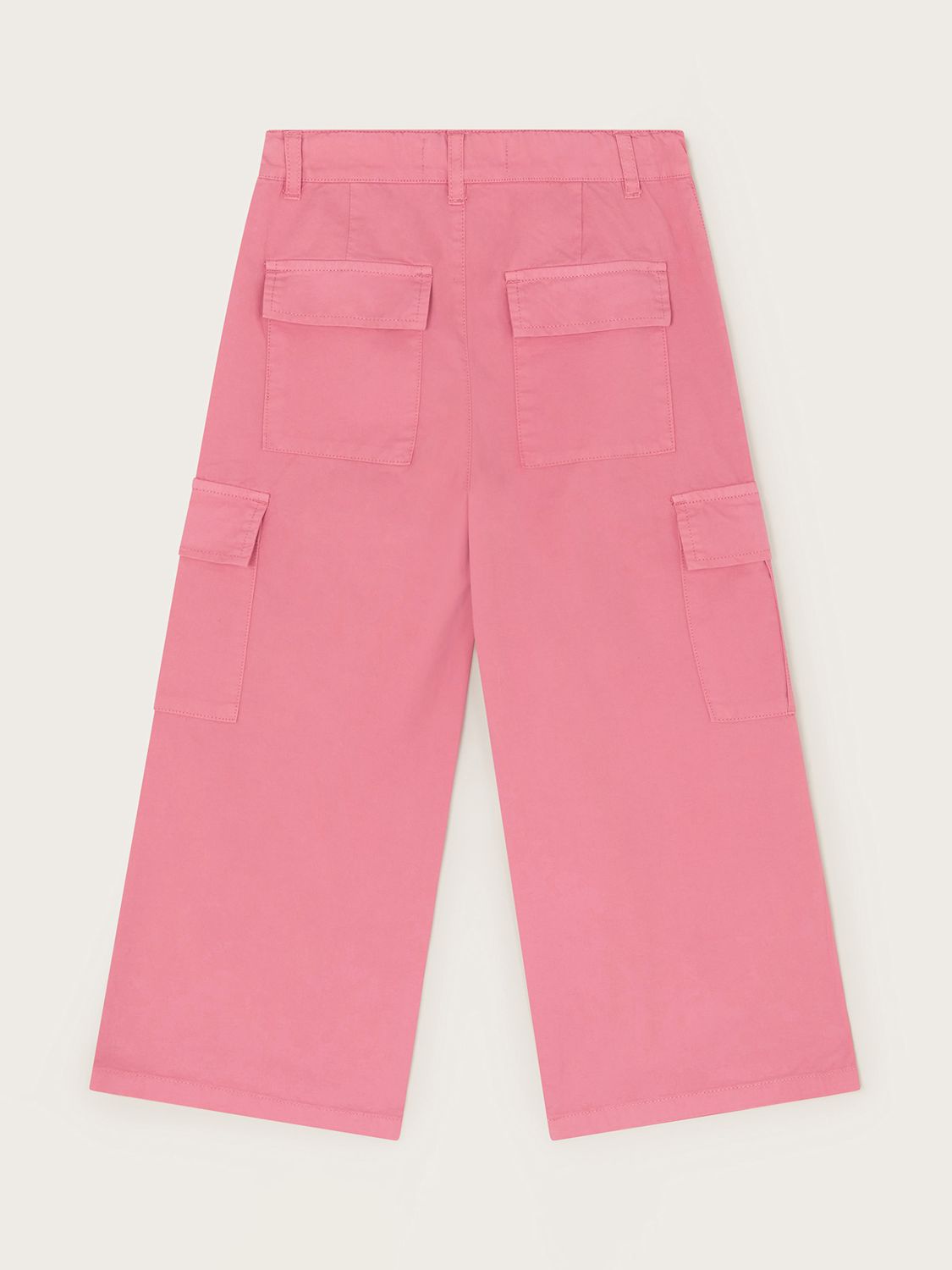 Buy Monsoon Kids' Utility Trousers, Pink Online at johnlewis.com