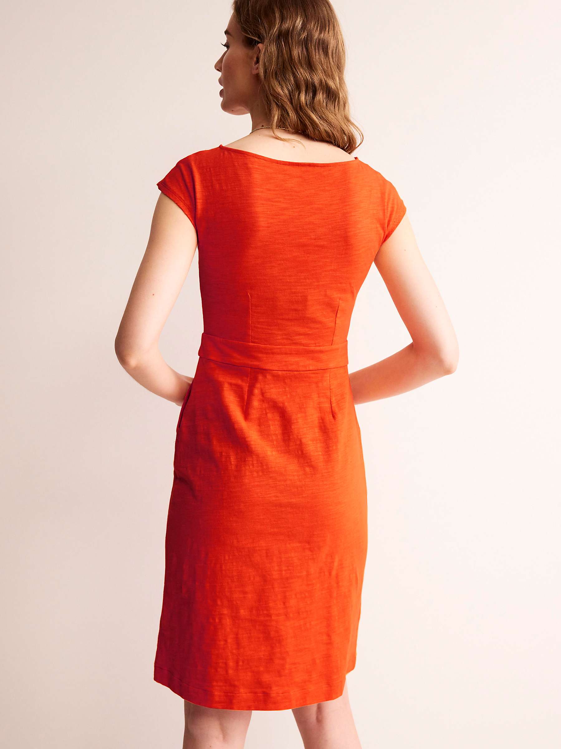 Buy Boden Florrie Broderie Jersey Dress Online at johnlewis.com