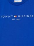 Tommy Hilfiger Kids' Essential Cotton Logo T-Shirt, Ultra Blue