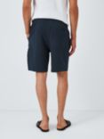 Kin Seersucker Shorts, Blue Navy